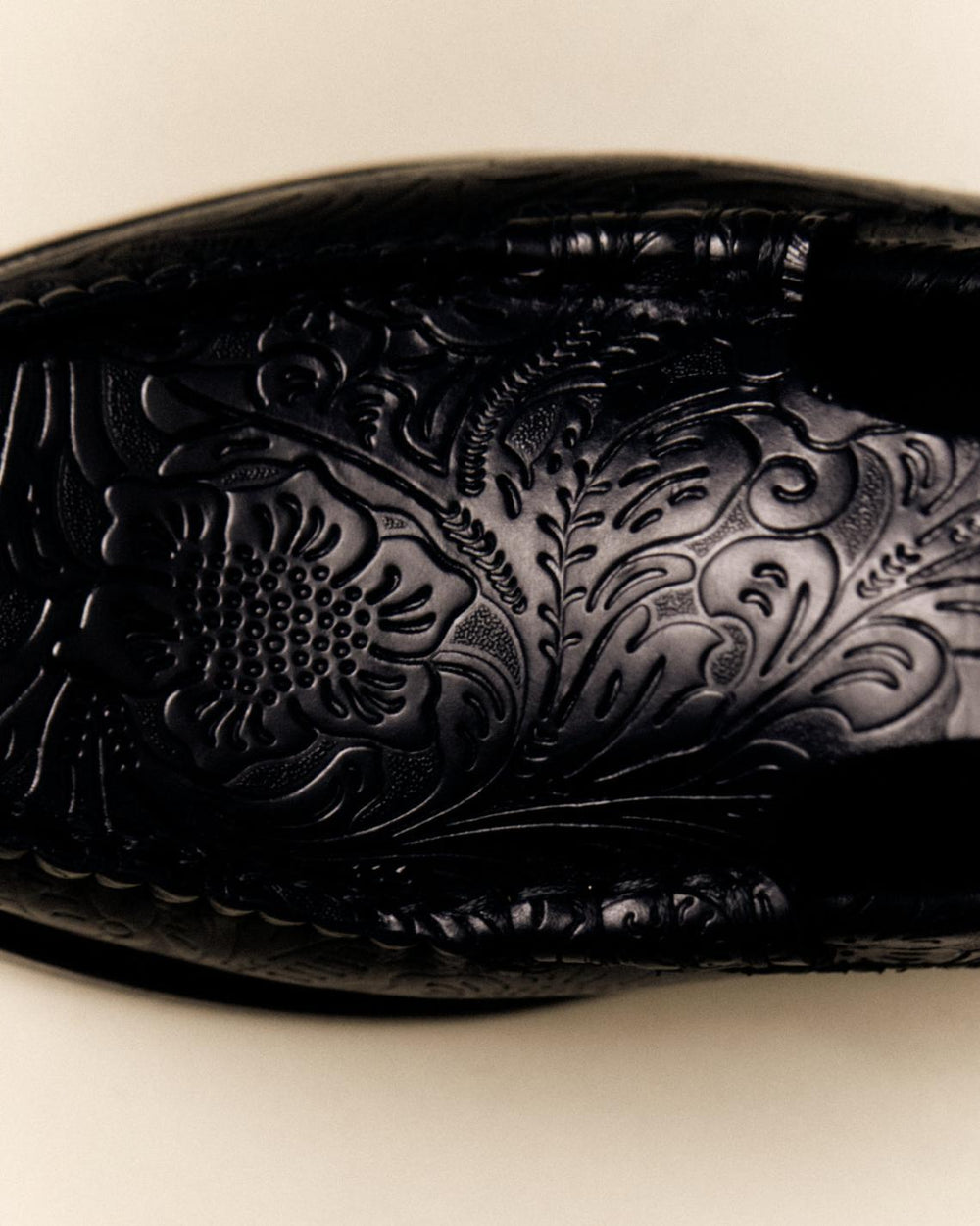 Hereu Sandals | ALARO EMBOSSED VEG-TAN - Square-Toe T-bar Sandal - Women