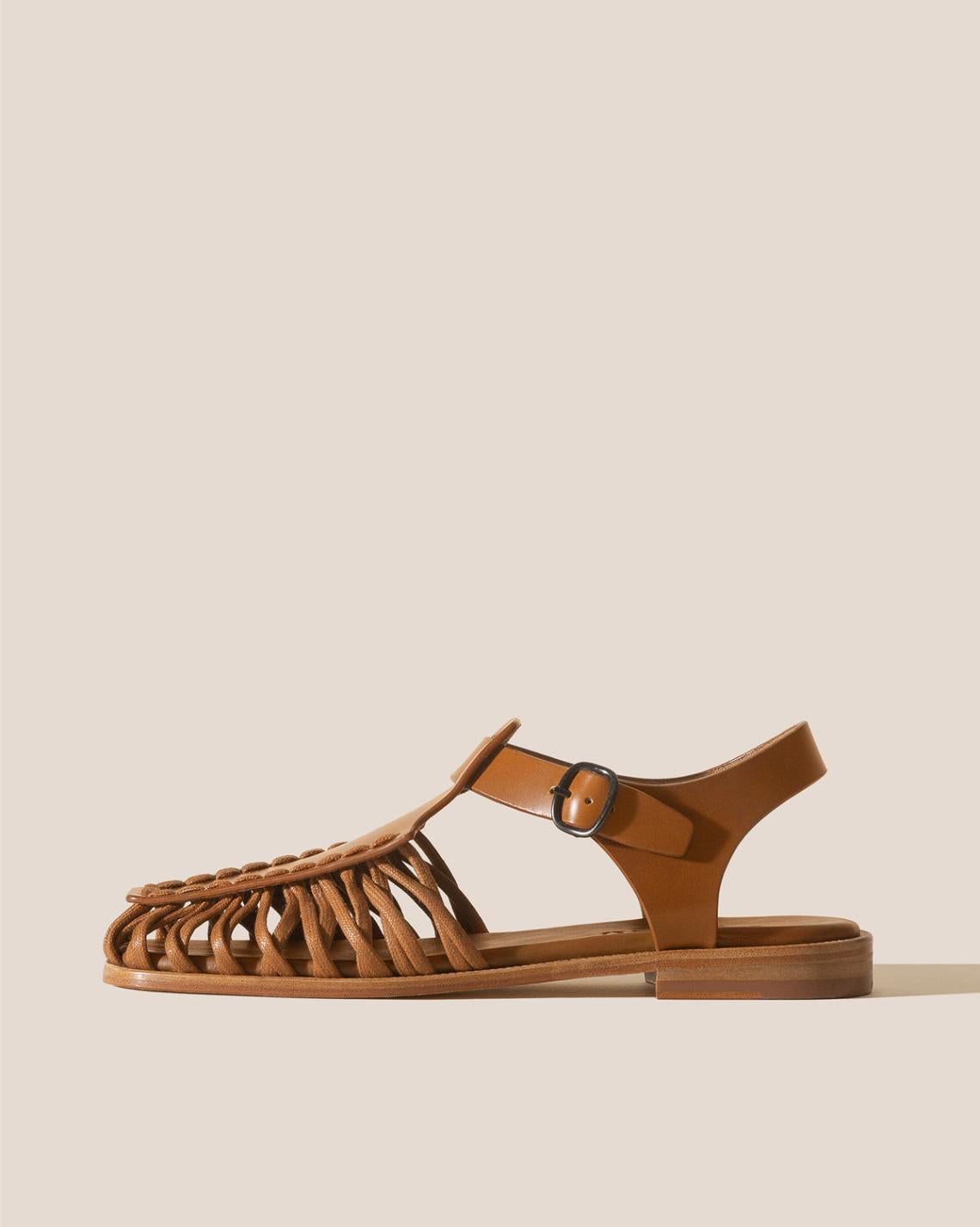Hereu Sandals | ALARO - Square-Toe T-bar Sandal - Men