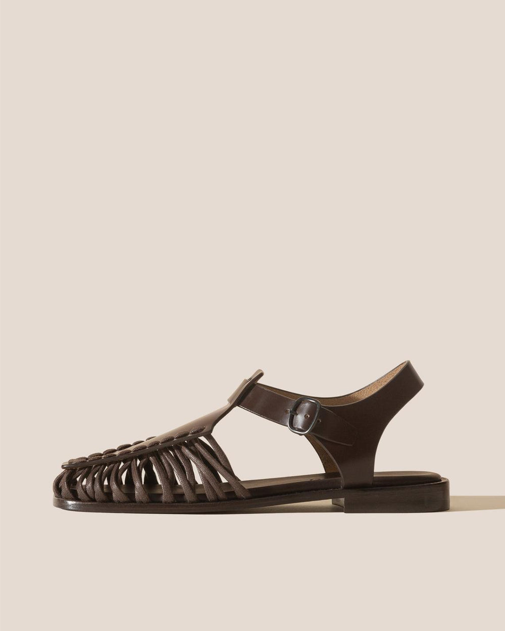 Hereu Sandals | ALARO - Square-Toe T-bar Sandal - Women