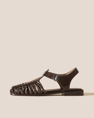 Hereu Sandals | ALARO - Square-Toe T-bar Sandal - Women