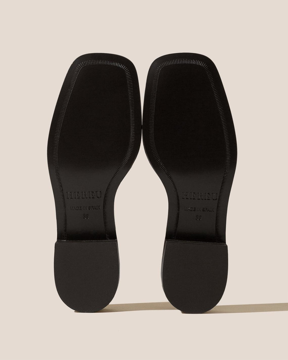 Hereu Sandals | ALARO - Square-Toe T-bar Sandal - Women