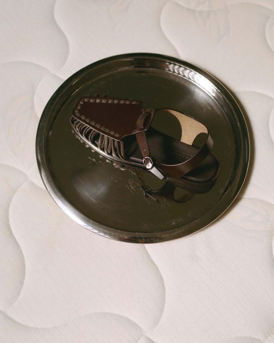 Hereu Sandals | ALARO - Square-Toe T-bar Sandal - Women