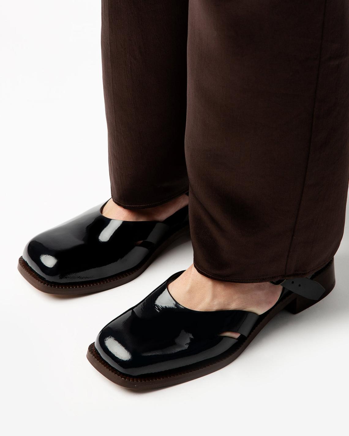 Hereu Sandals | ALORDA GLOSSY - Two Part Shoe - Women