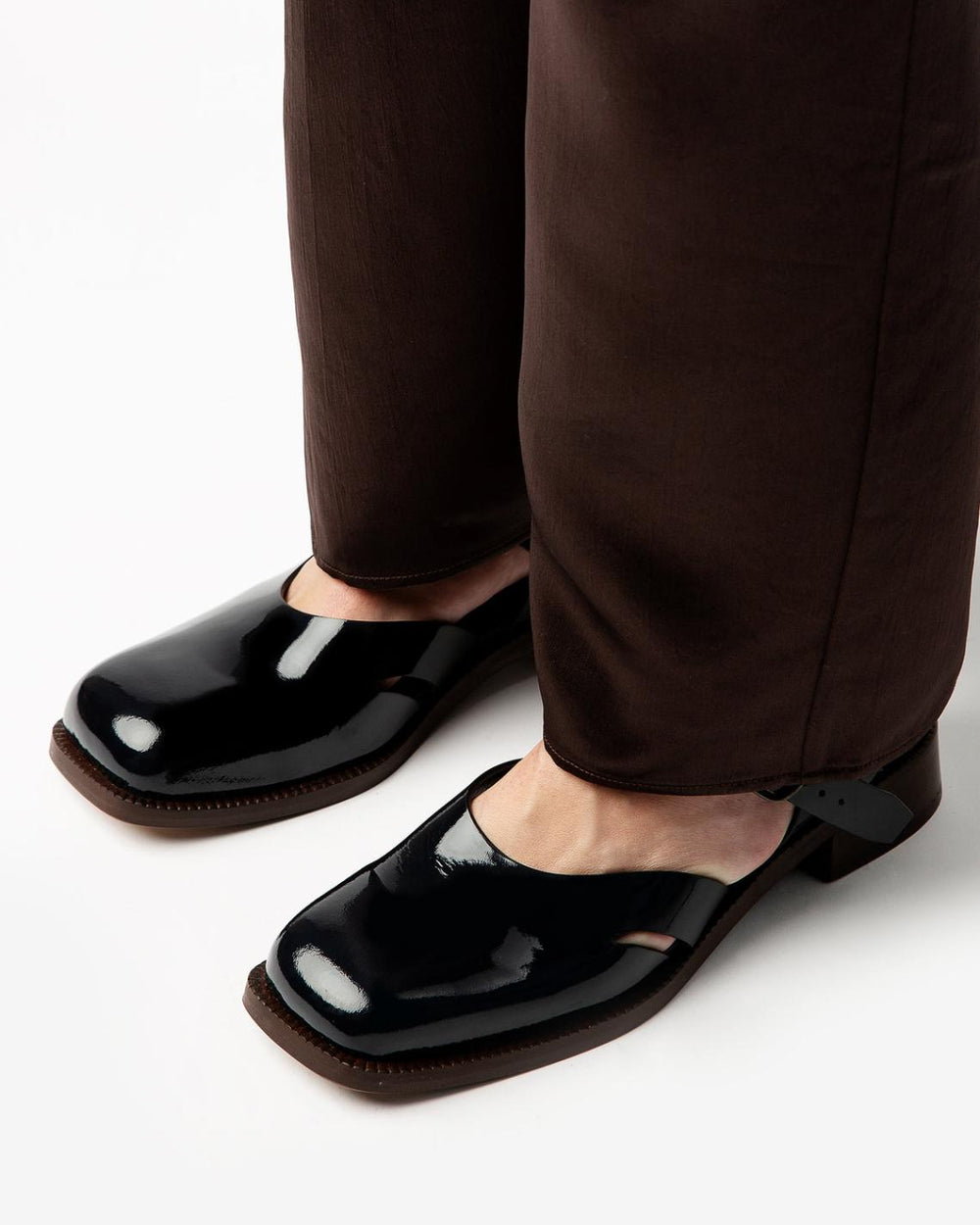 Hereu Sandals | ALORDA GLOSSY - Two Part Shoe - Women