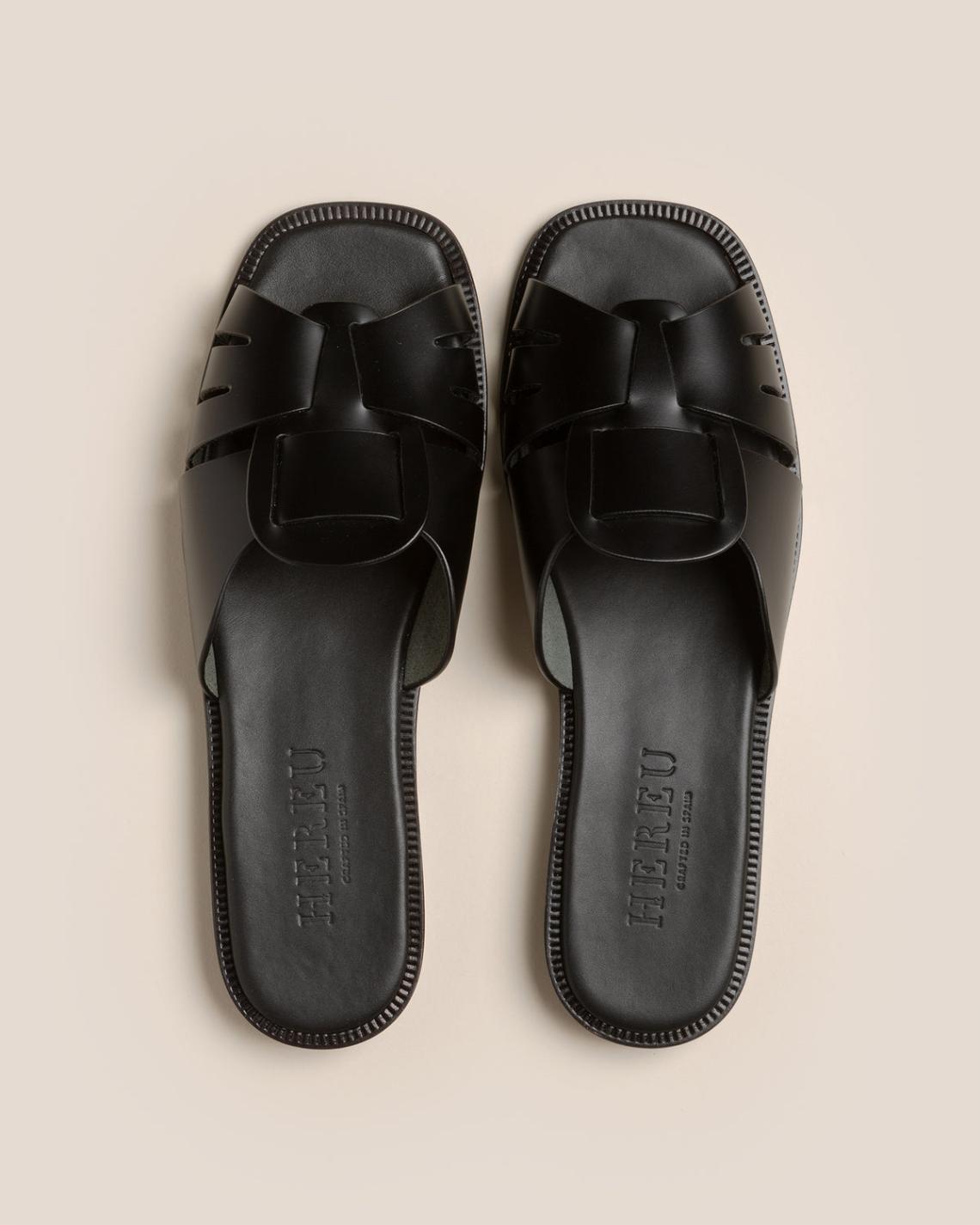 Hereu Sandals | ANCORA SQUARED SLIDE - Fisherman Slide - Women