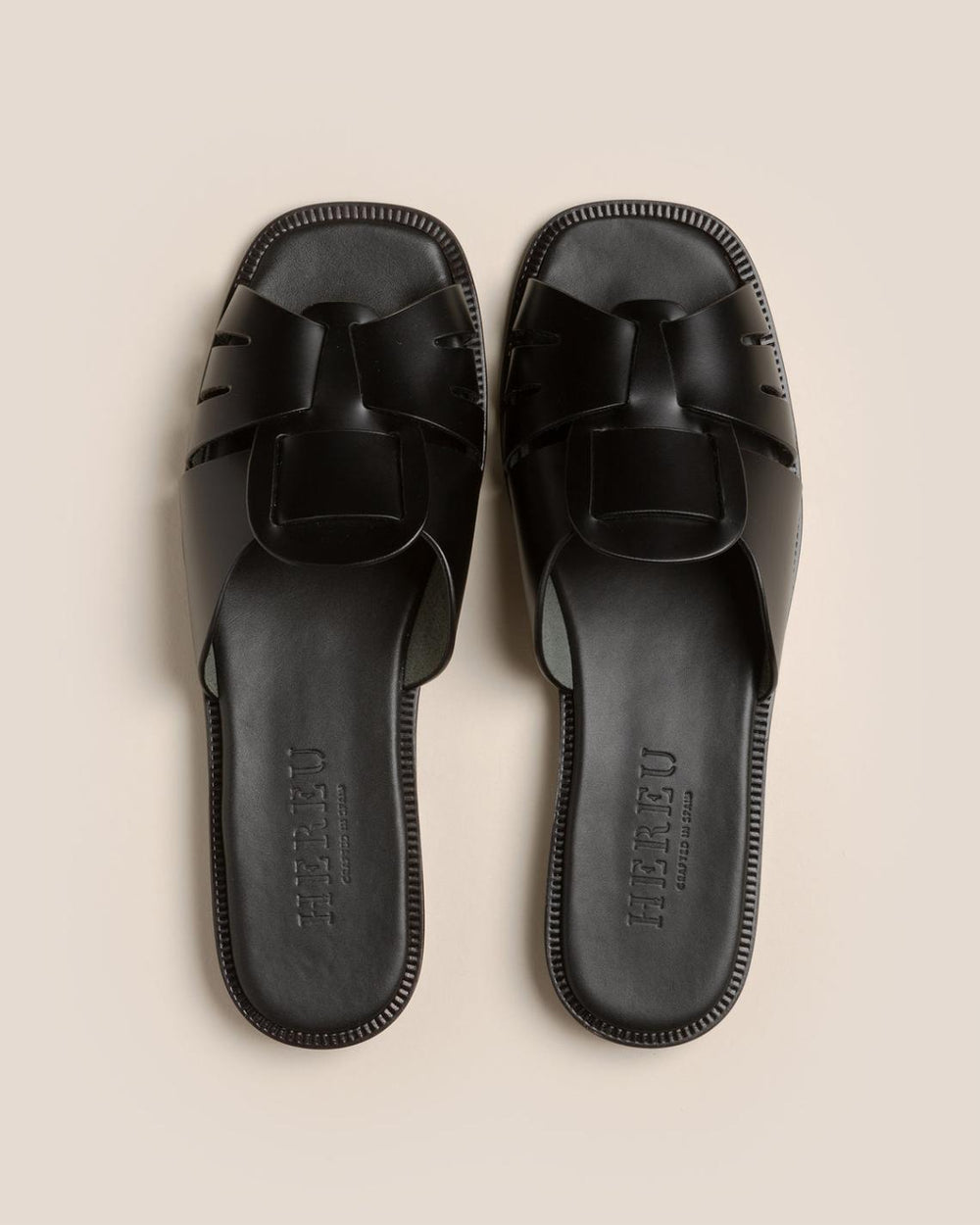 Hereu Sandals | ANCORA SQUARED SLIDE - Fisherman Slide - Women