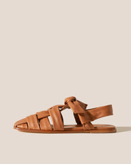 Hereu Sandals | BENA - Interwoven Knotted T-bar Sandal - Women