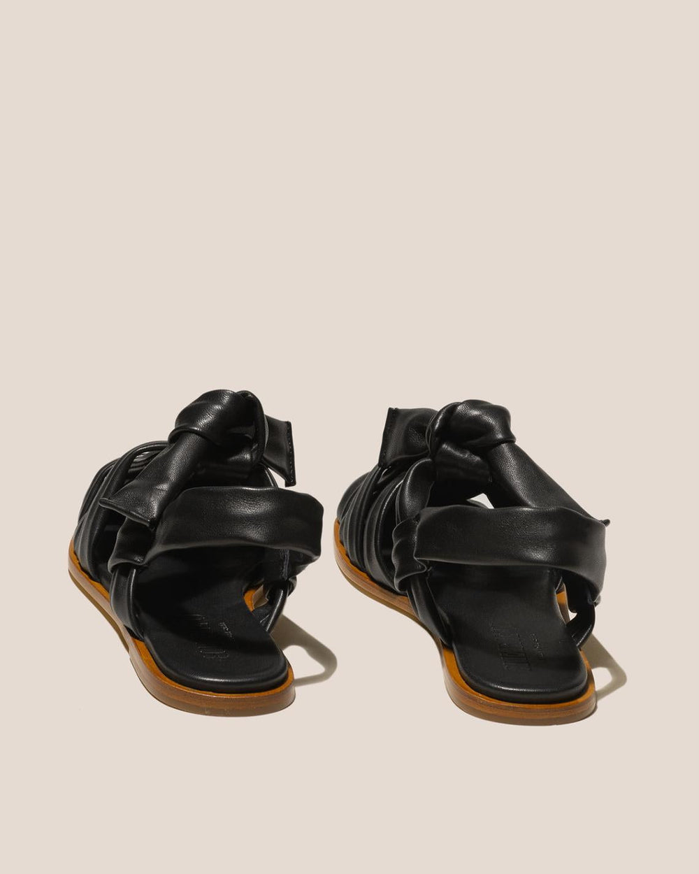 Hereu Sandals | BENA - Interwoven Knotted T-bar Sandal - Women