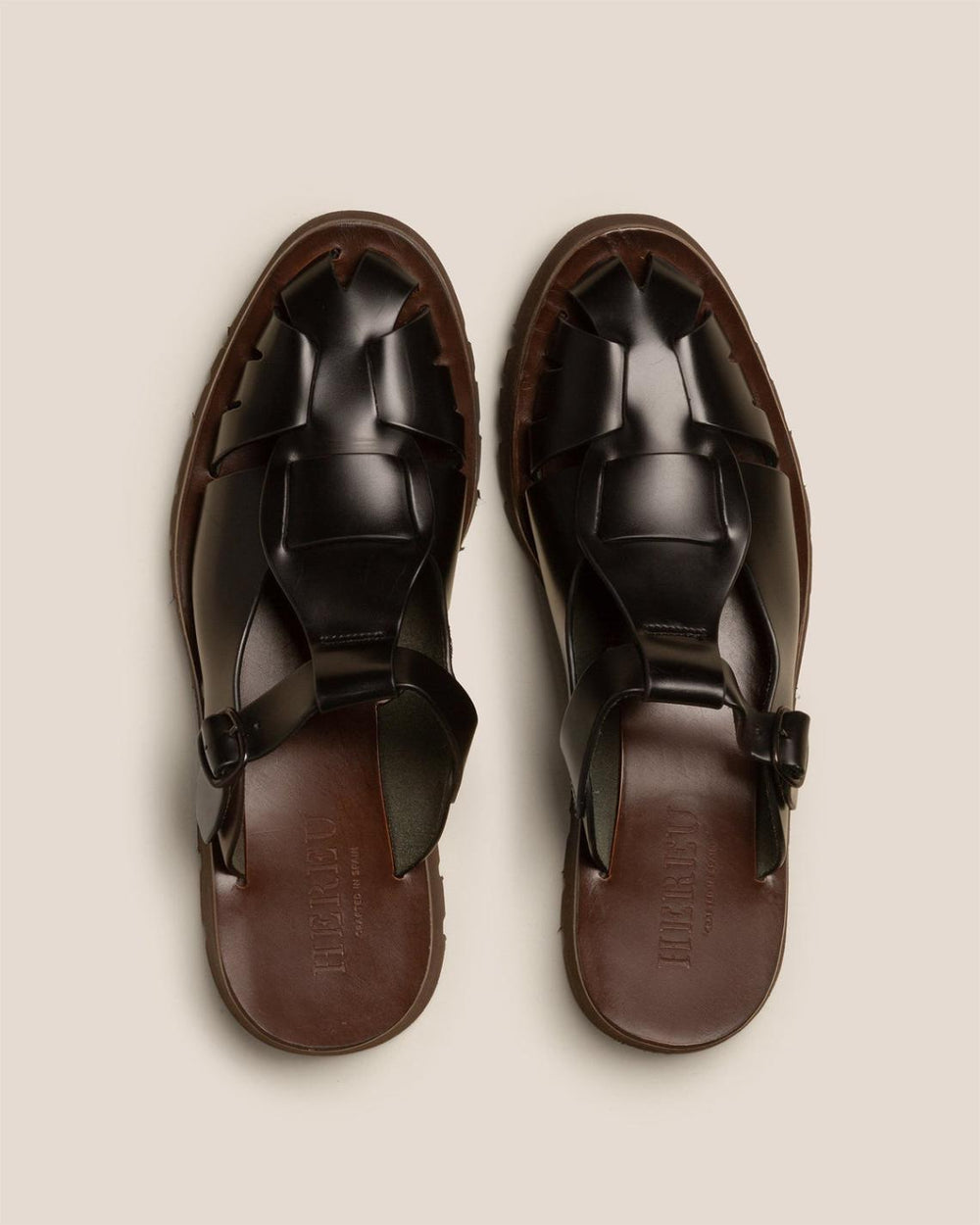 Hereu Sandals | CANYA SPORT LEATHER - Fisherman Mule - Men