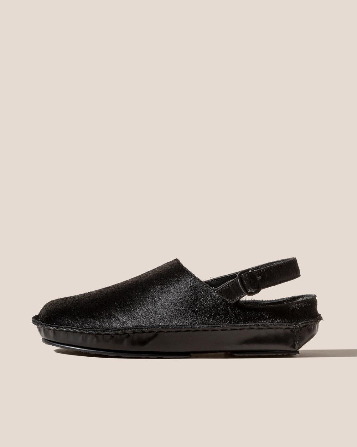 Hereu Sandals | CARGOL CALF HAIR - Whipstitched Slingback Clog - Women