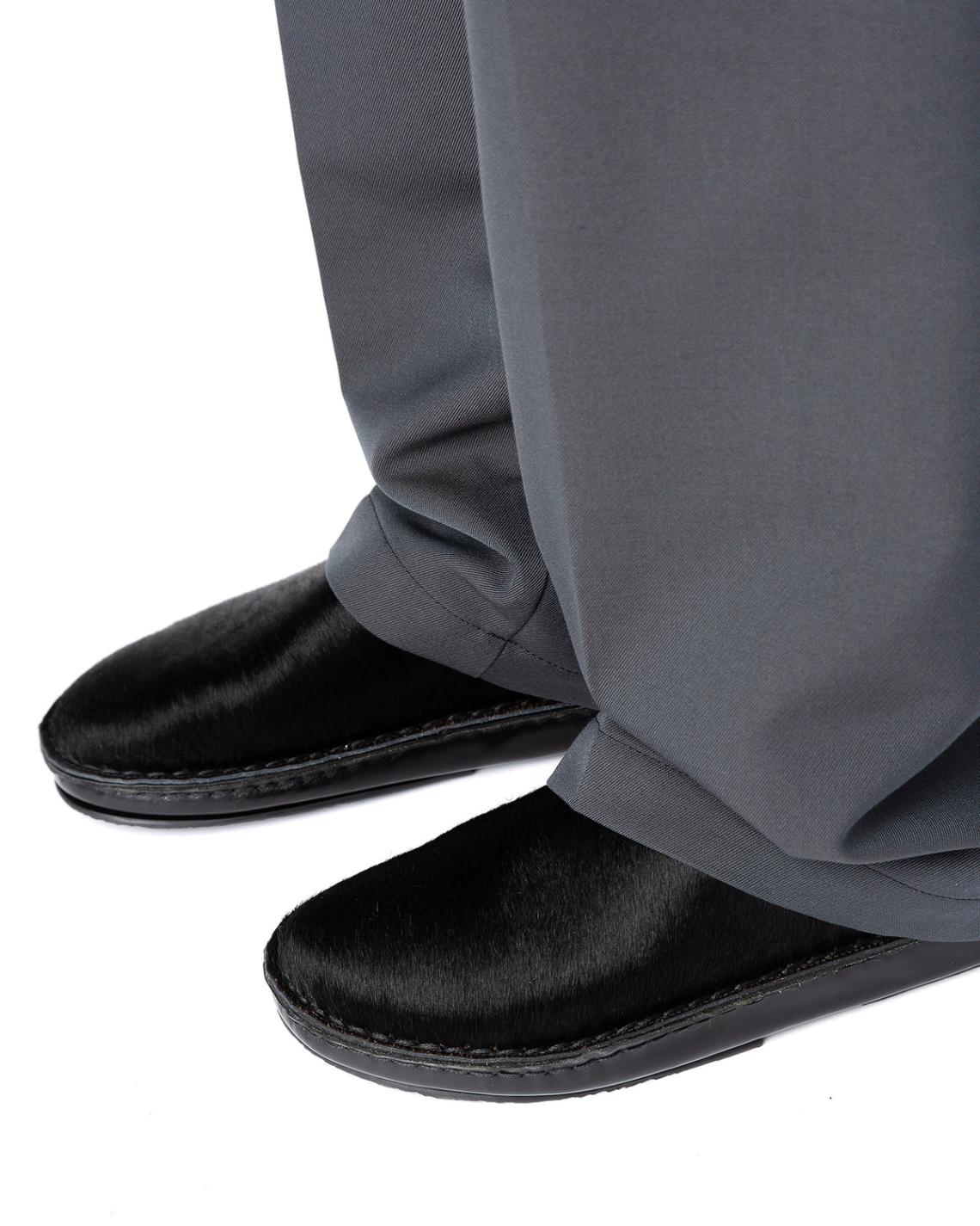 Hereu Sandals | CARGOL CALF HAIR - Whipstitched Slingback Clog - Women