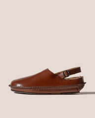 Hereu Sandals | CARGOL SHEARLING - Whipstitched Slingback Clog - Women