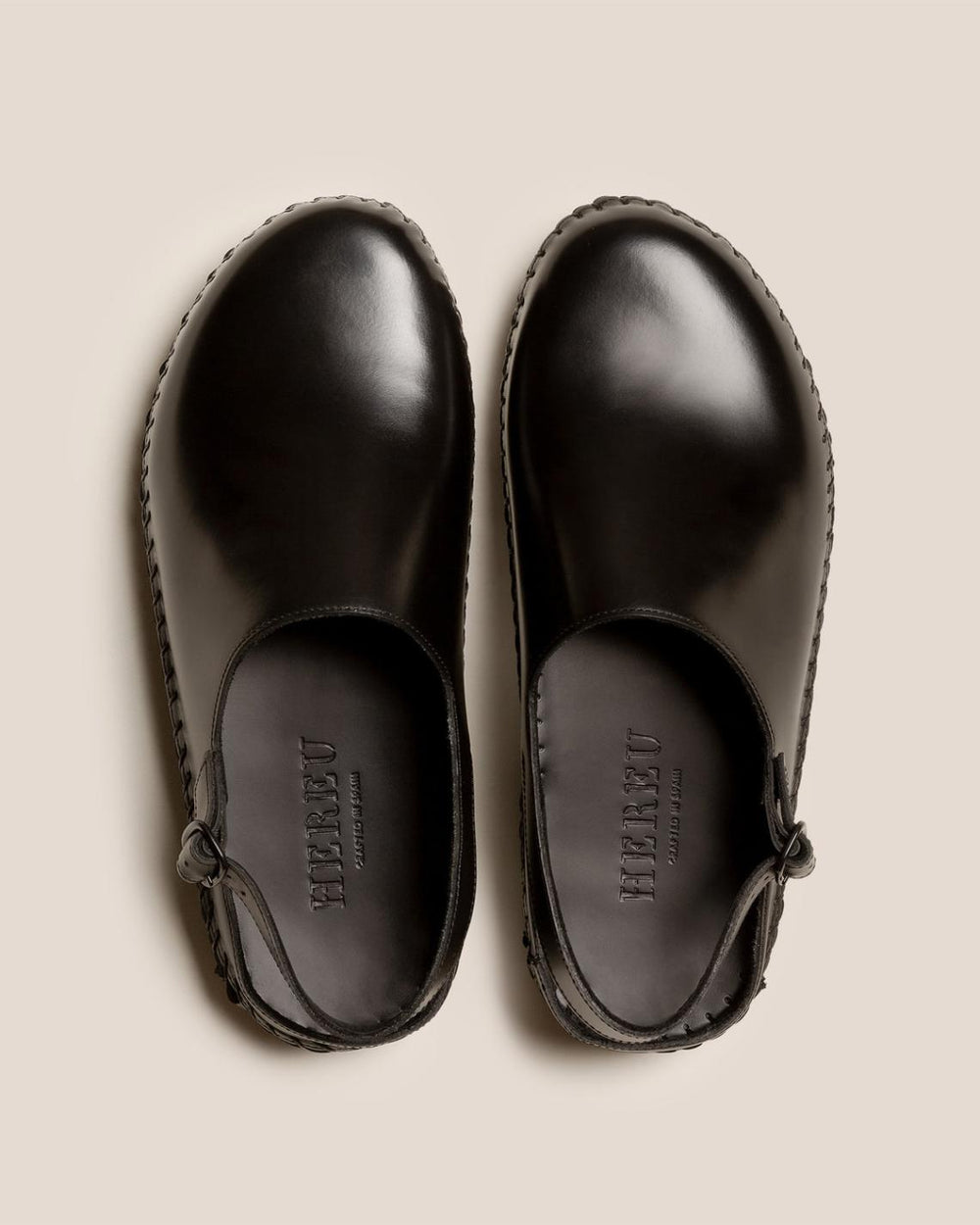 Hereu Sandals | CARGOL - Whipstitched Slingback Clog - Women