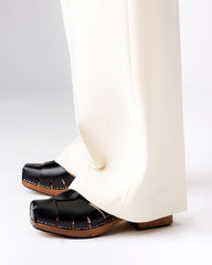 Hereu Sandals | LICIA - Square Toe-Fisherman Mule Clog - Women