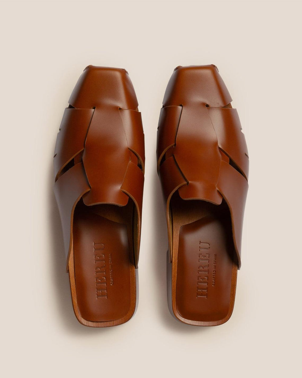 Hereu Sandals | LICIA - Square Toe-Fisherman Mule Clog - Women