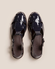 Hereu Sandals | PESCA CRINKLED GLOSSY - Fisherman Sandal - Women