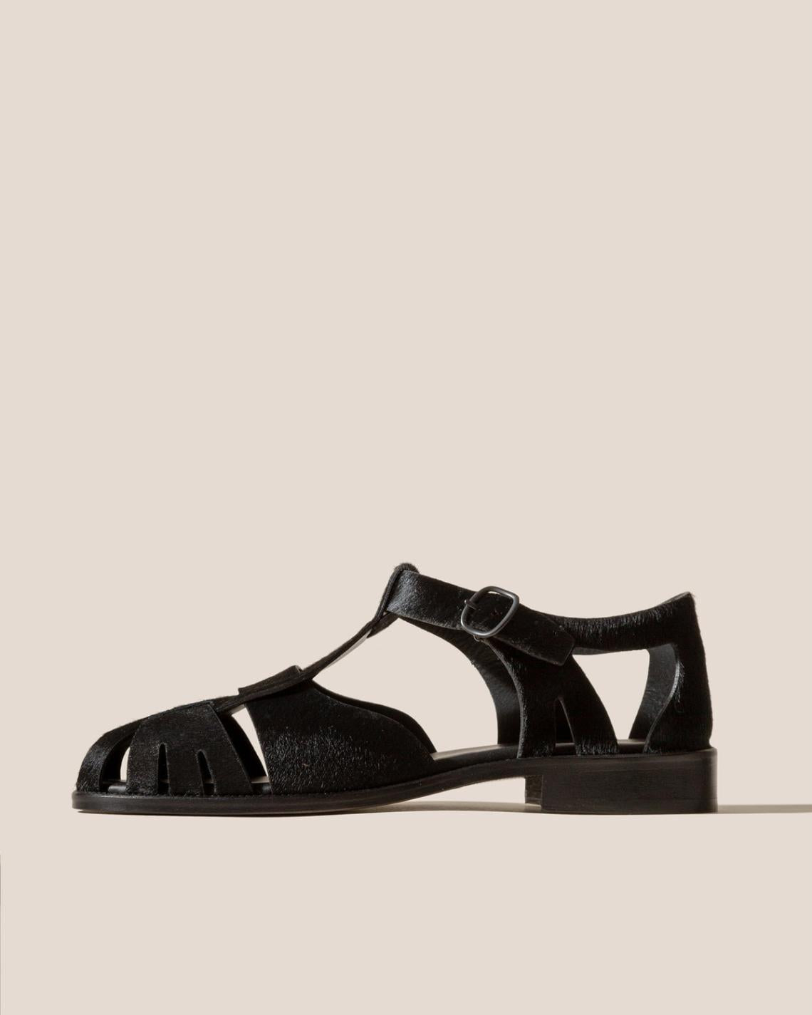 Hereu Sandals | PESCA SHORT CALF HAIR - Fisherman Sandal - Women