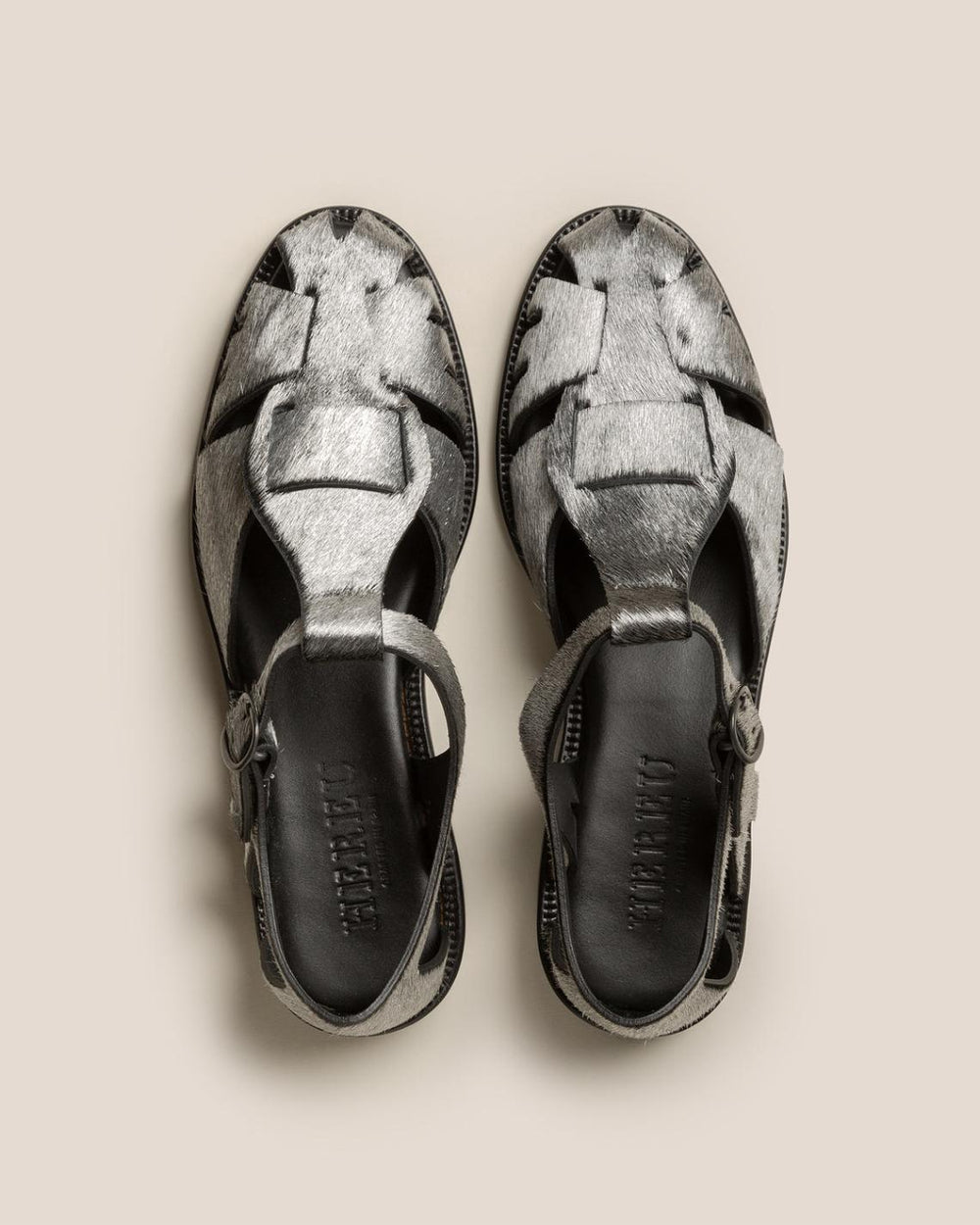 Hereu Sandals | PESCA SHORT CALF HAIR - Fisherman Sandal - Women