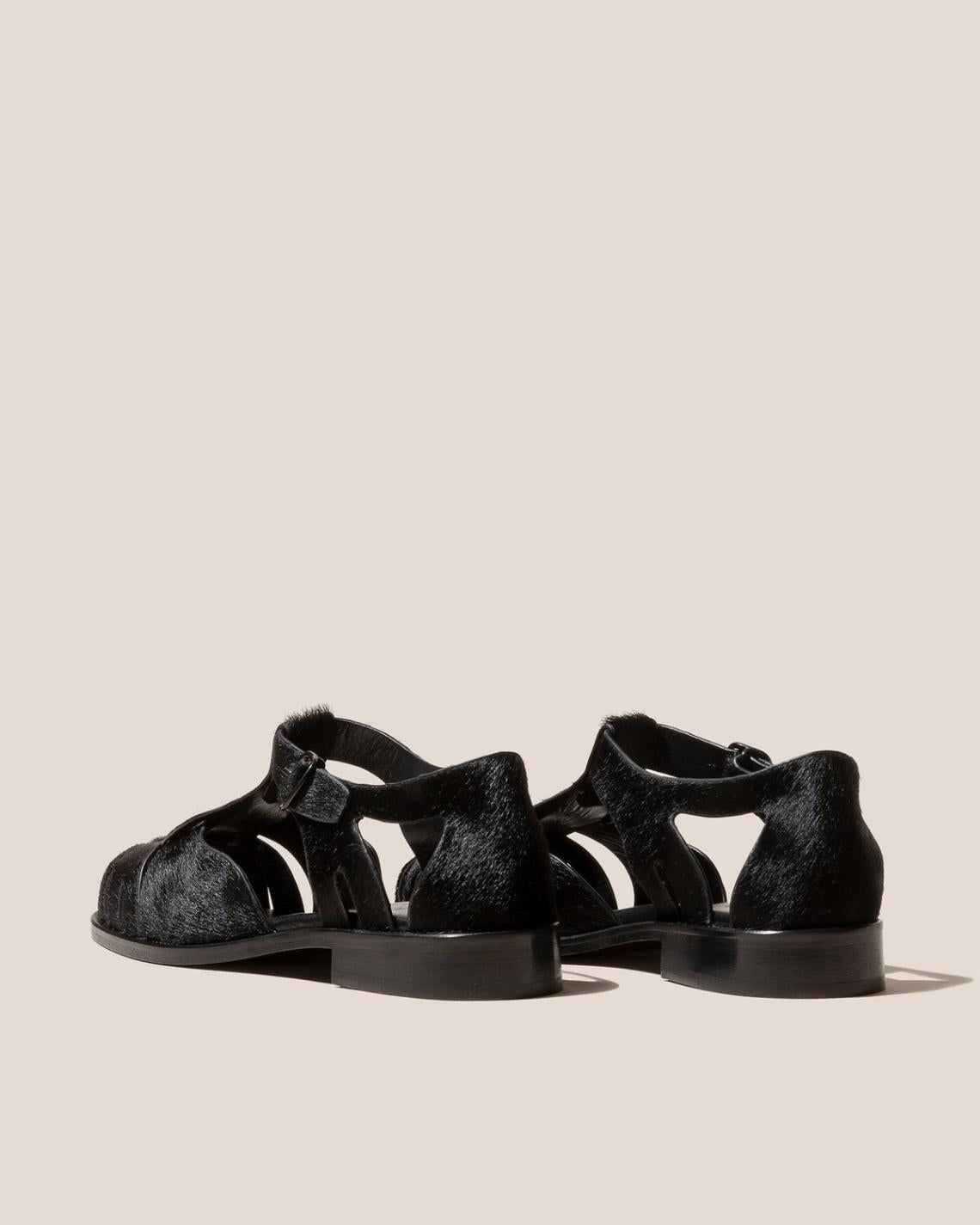 Hereu Sandals | PESCA SHORT CALF HAIR - Fisherman Sandal - Women