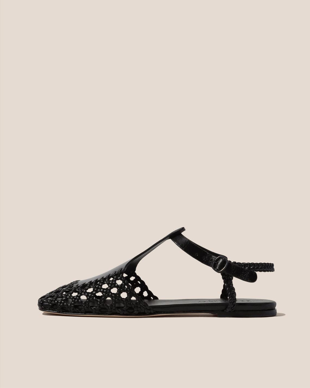 Hereu Sandals | REIXA - Woven T-bar Sandal - Women