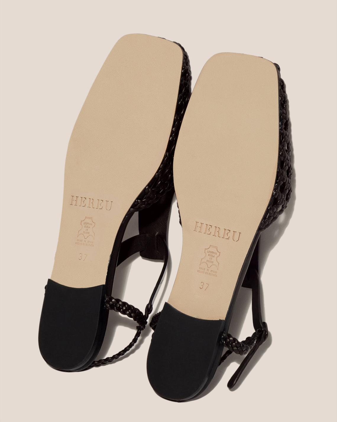 Hereu Sandals | REIXA - Woven T-bar Sandal - Women