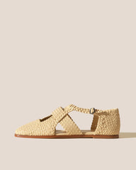Hereu Sandals | SERRA - Woven T-Bar Sandal - Women