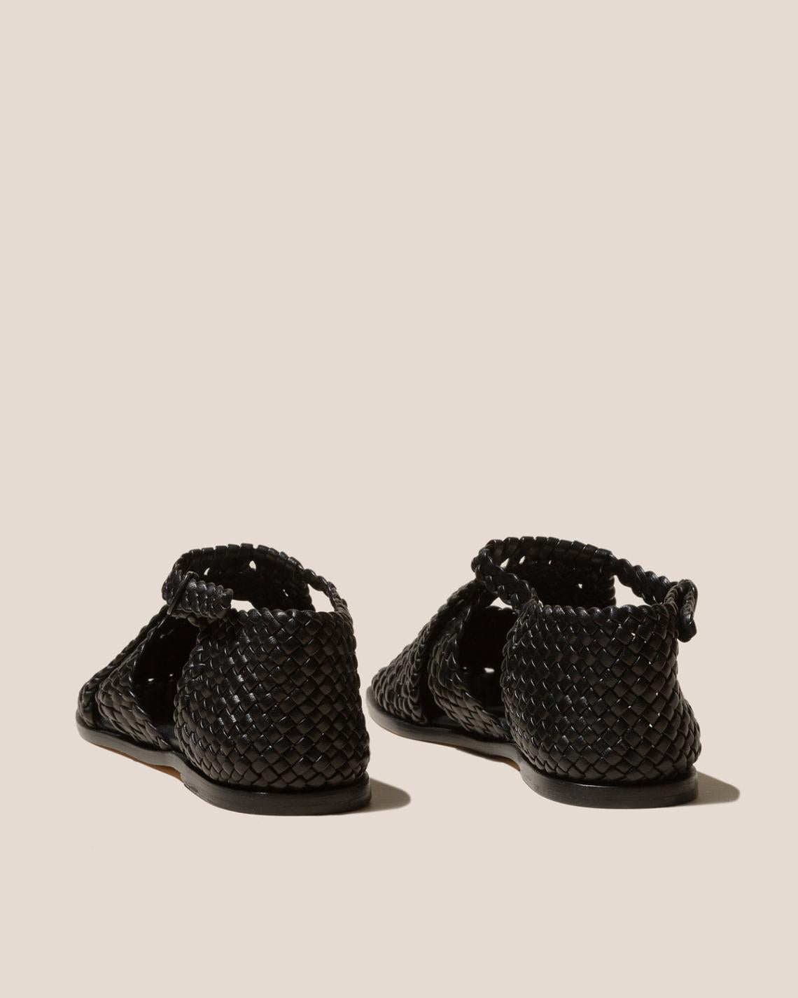 Hereu Sandals | SERRA - Woven T-Bar Sandal - Women