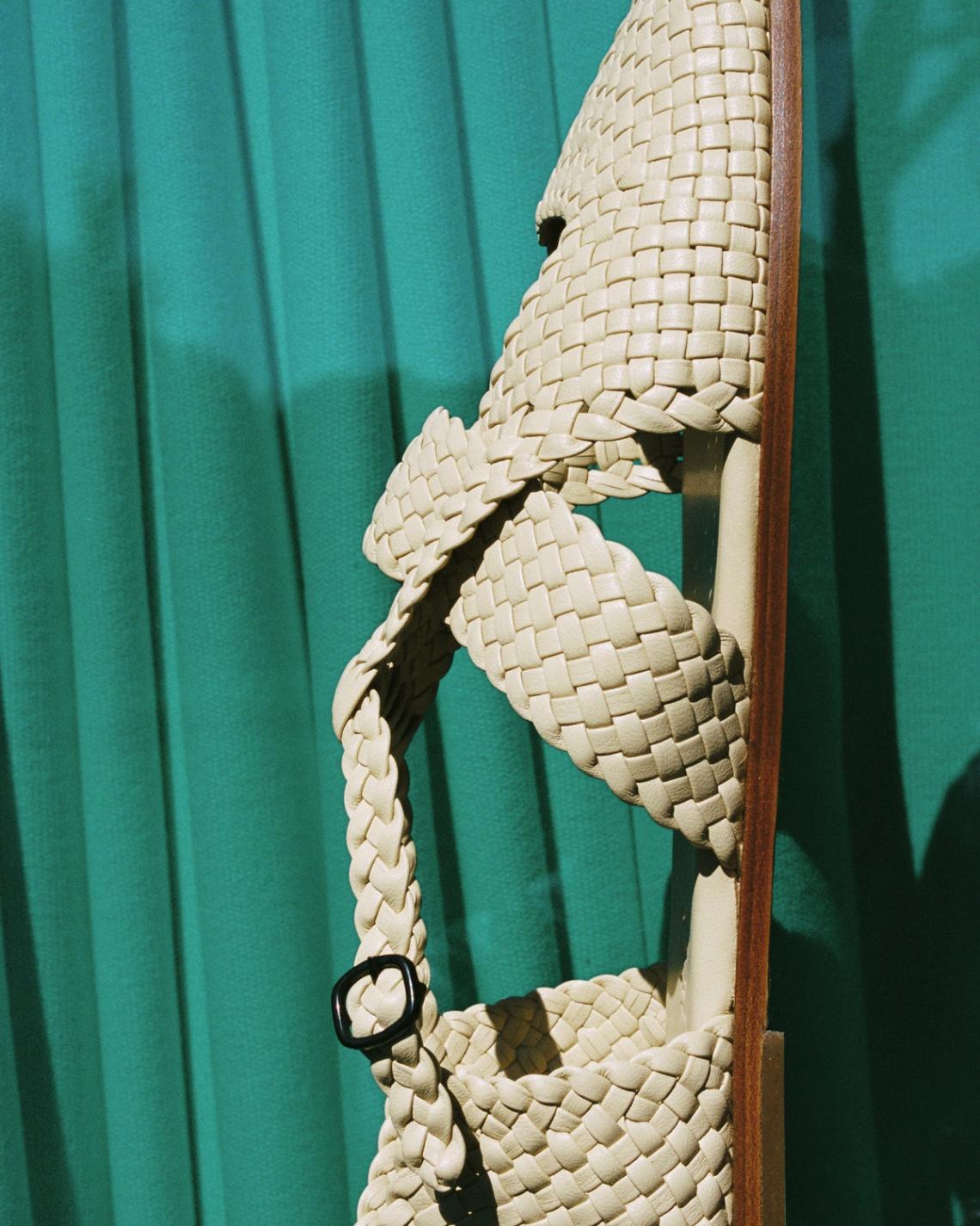 Hereu Sandals | SERRA - Woven T-Bar Sandal - Women