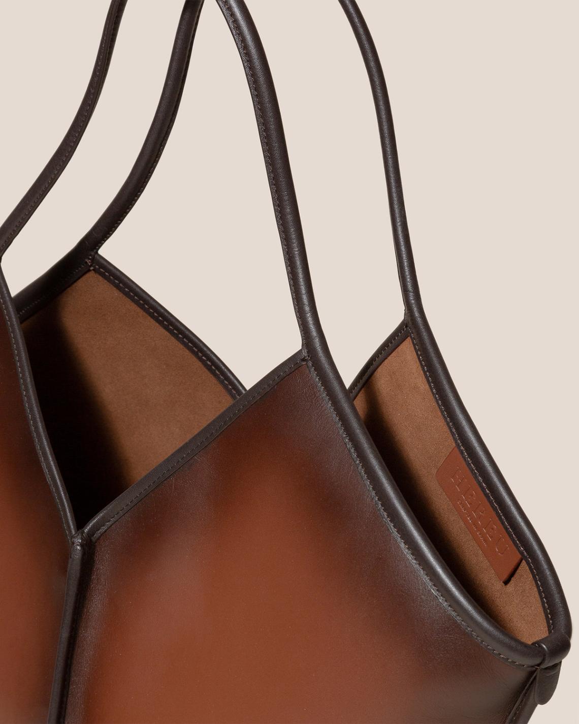 Hereu Shoulder Bags | CALELLA AIRBRUSHED - Leather Tote Bag - Women/Men