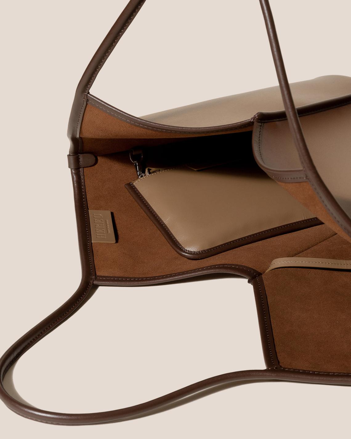 Hereu Shoulder Bags | CALELLA AIRBRUSHED - Leather Tote Bag - Women/Men