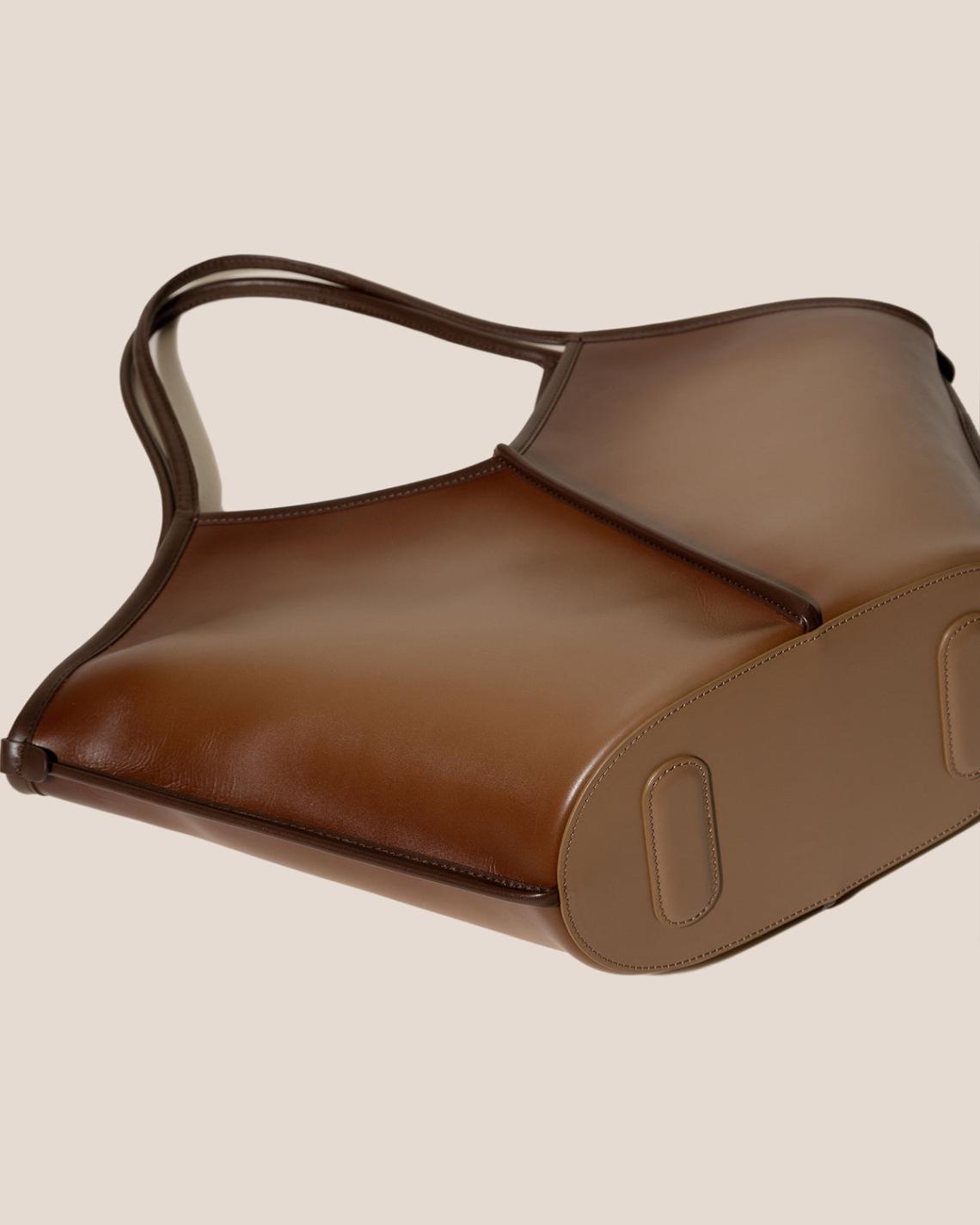 Hereu Shoulder Bags | CALELLA AIRBRUSHED - Leather Tote Bag - Women/Men