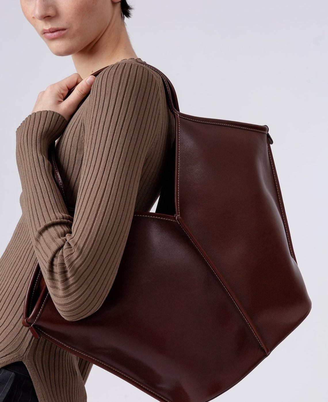 Hereu Shoulder Bags | CALELLA LEATHER - Leather Tote Bag - Women/Men