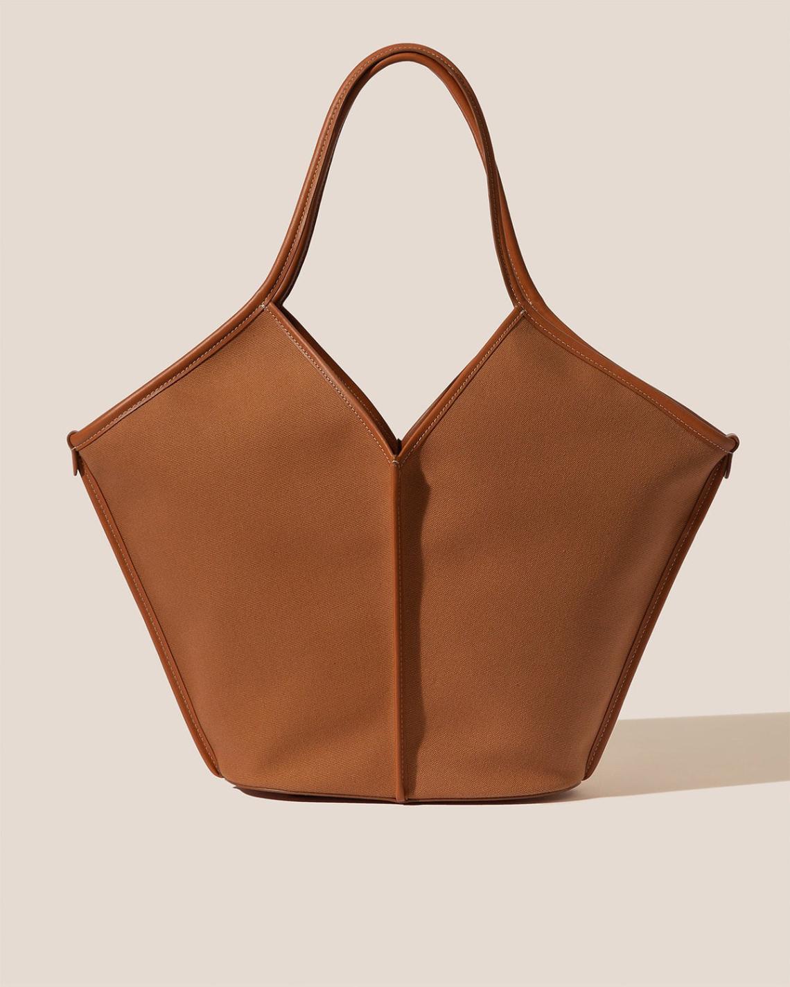 Hereu Shoulder Bags | CALELLA - Leather-trimmed Organic Cotton Tote Bag - Women/Men