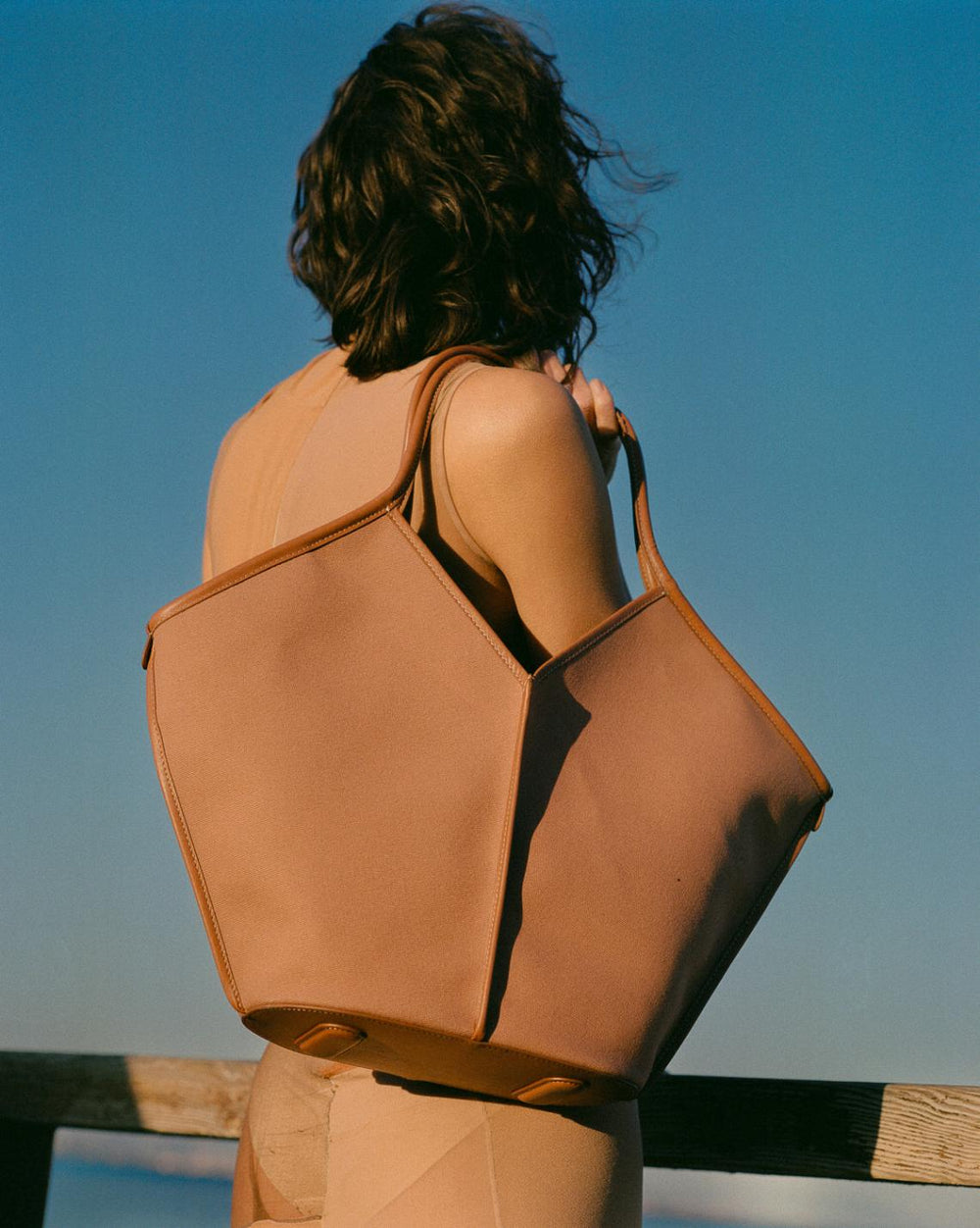 Hereu Shoulder Bags | CALELLA - Leather-trimmed Organic Cotton Tote Bag - Women/Men