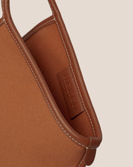 Hereu Shoulder Bags | CALELLA - Leather-trimmed Organic Cotton Tote Bag - Women/Men