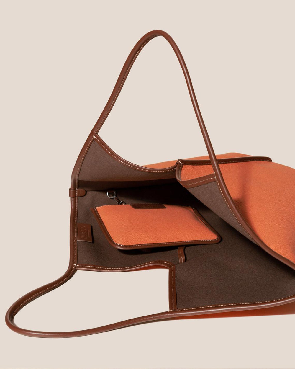 Hereu Shoulder Bags | CALELLA - Leather-trimmed Organic Cotton Tote Bag - Women/Men