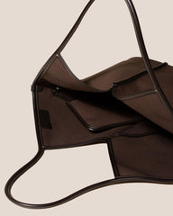 Hereu Shoulder Bags | CALELLA - Leather-trimmed Organic Cotton Tote Bag - Women/Men