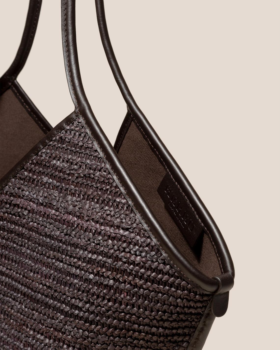 Hereu Shoulder Bags | CALELLA RAFFIA - Leather-trimmed Tote Bag - Women/Men