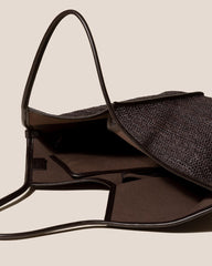 Hereu Shoulder Bags | CALELLA RAFFIA - Leather-trimmed Tote Bag - Women/Men