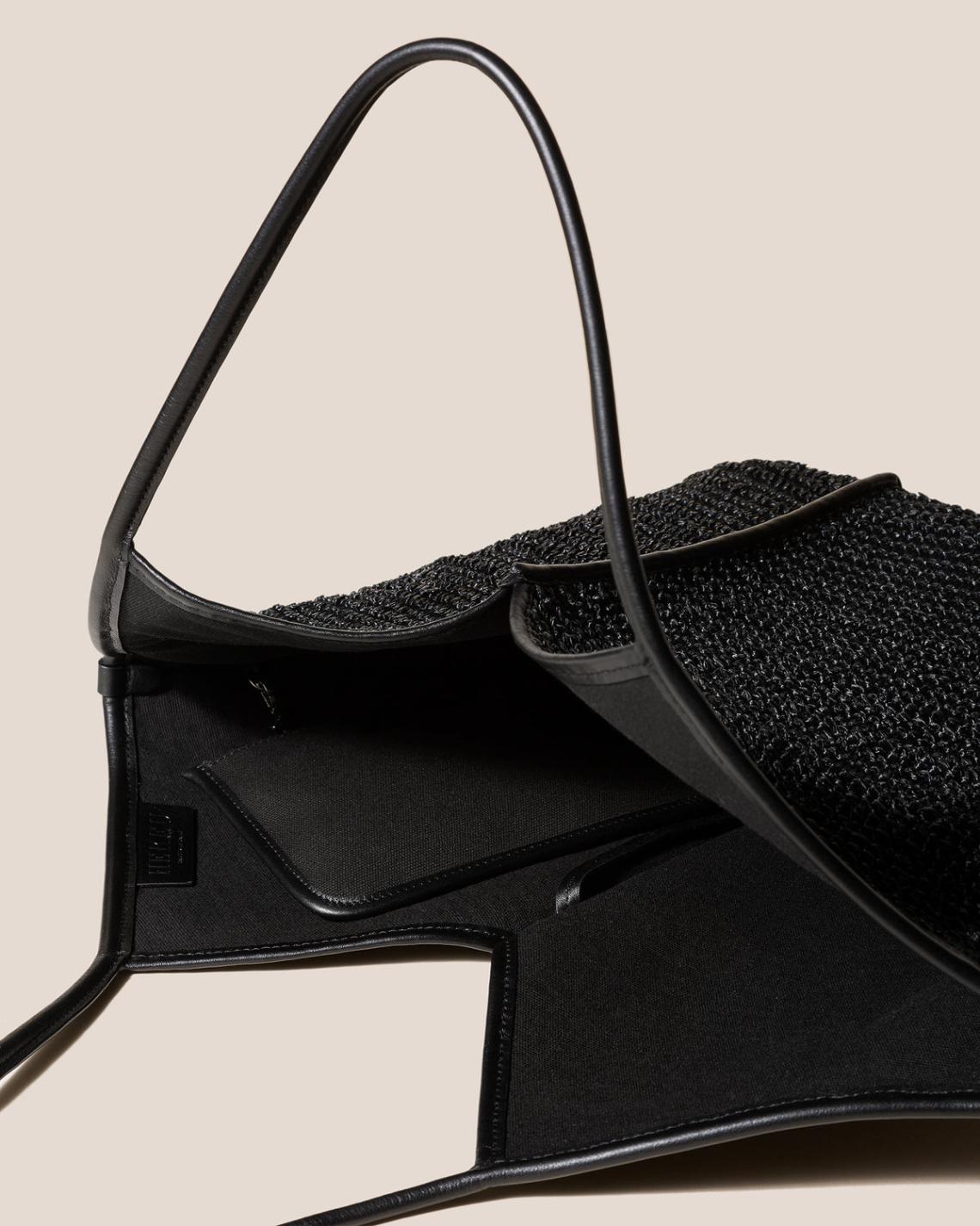 Hereu Shoulder Bags | CALELLA RAFFIA - Leather-trimmed Tote Bag - Women/Men