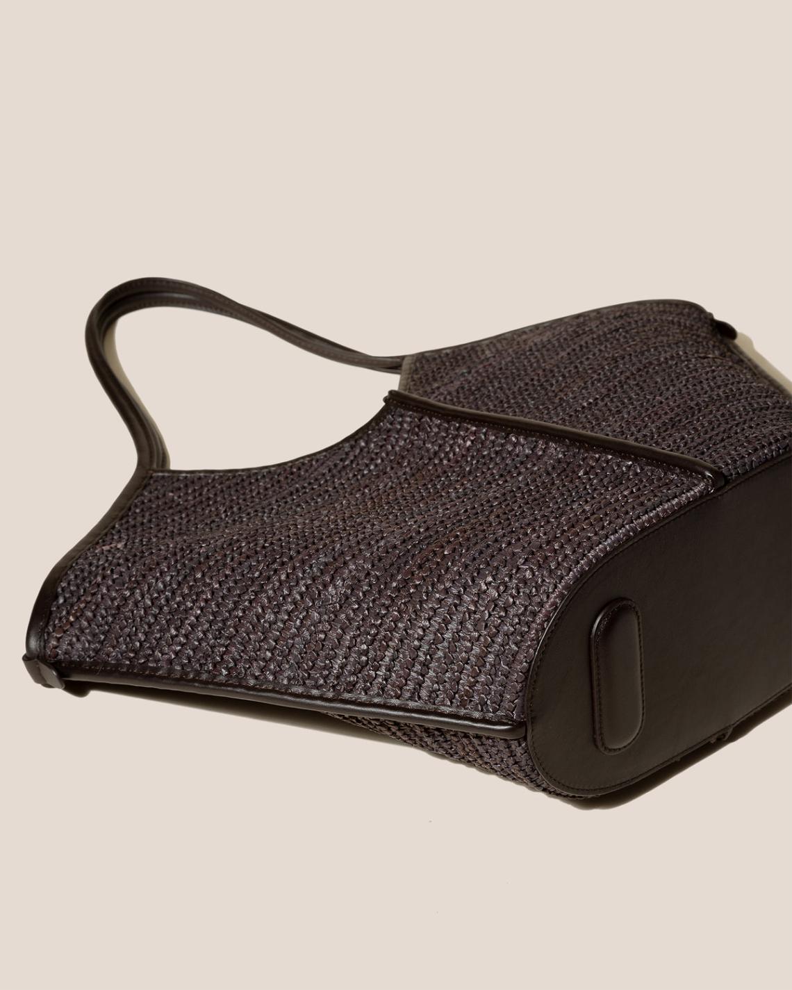 Hereu Shoulder Bags | CALELLA RAFFIA - Leather-trimmed Tote Bag - Women/Men
