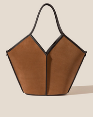 Hereu Shoulder Bags | CALELLA SUEDE - Calf Suede Tote Bag - Women/Men