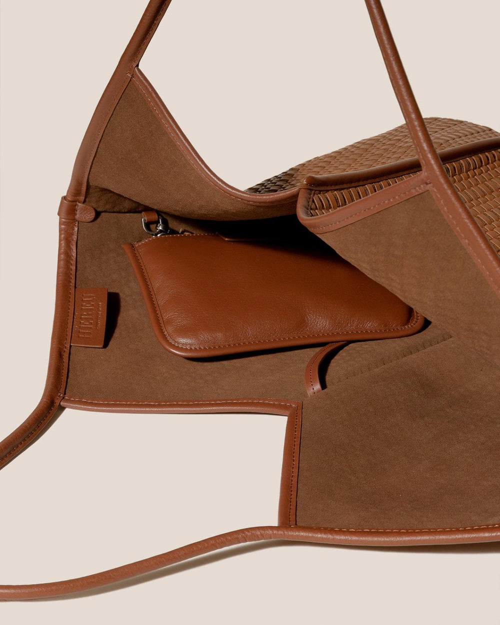 Hereu Shoulder Bags | CALELLA WOVEN - Leather-trimmed Tote Bag - Women/Men