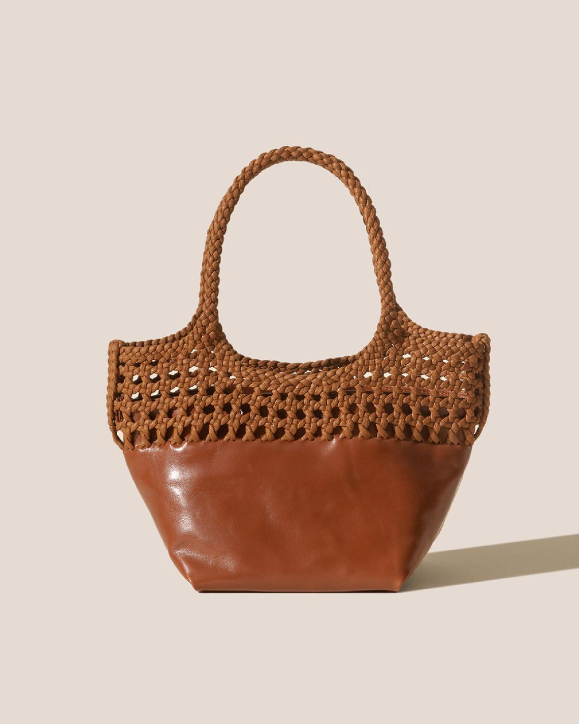 Hereu Shoulder Bags | ELMA - Braided Top Shoulder Bag - Women