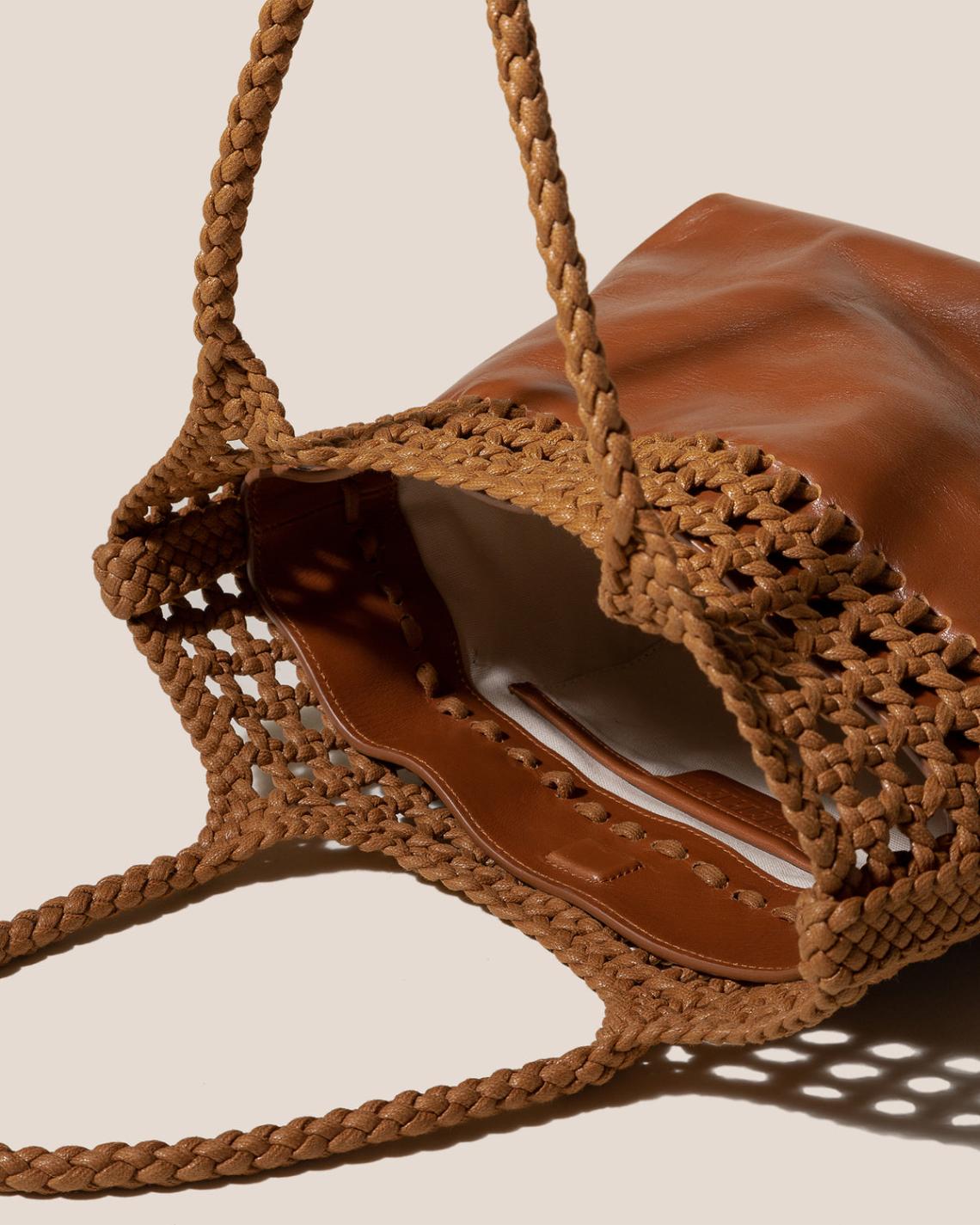 Hereu Shoulder Bags | ELMA - Braided Top Shoulder Bag - Women