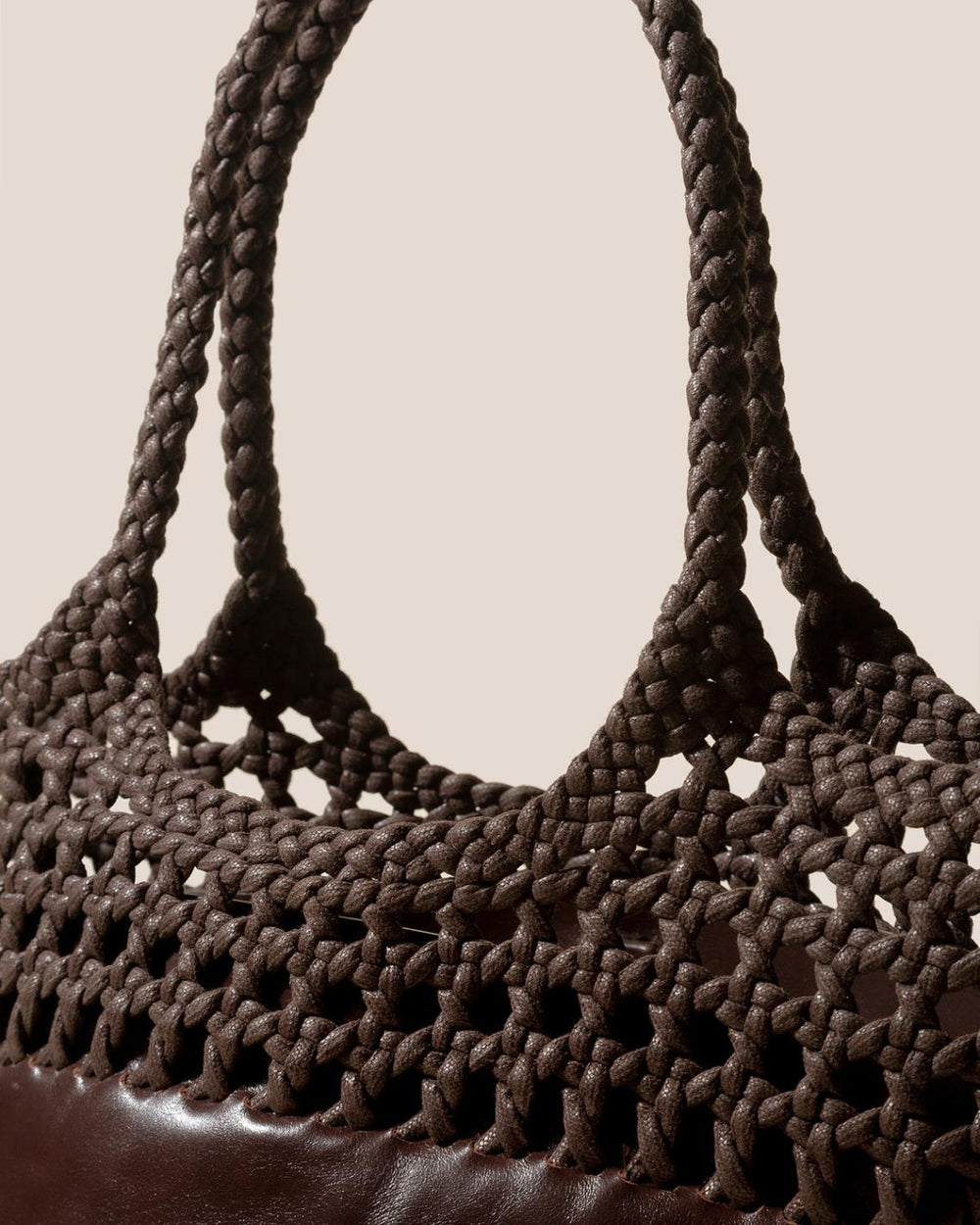 Hereu Shoulder Bags | ELMA - Braided Top Shoulder Bag - Women