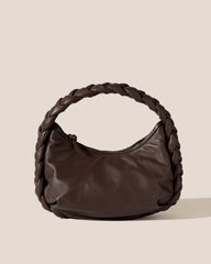 Hereu Shoulder Bags | ESPIGA - Plaited Padded-detail Shoulder Bag - Women