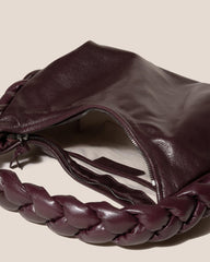Hereu Shoulder Bags | ESPIGA SHINY - Plaited Padded-detail Shoulder Bag - Women
