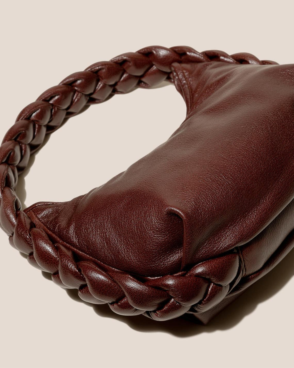 Hereu Shoulder Bags | ESPIGA SHINY - Plaited Padded-detail Shoulder Bag - Women