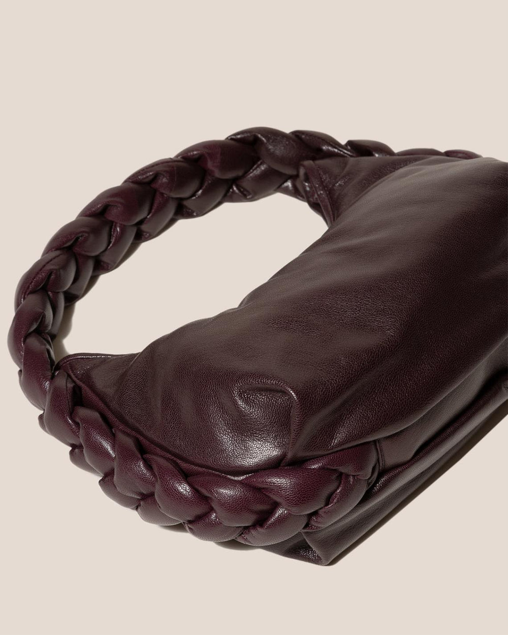 Hereu Shoulder Bags | ESPIGA SHINY - Plaited Padded-detail Shoulder Bag - Women